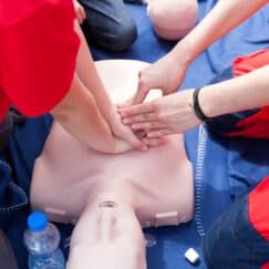 CRP Training hands training
