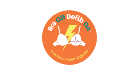 BODO Logo defibrillating women