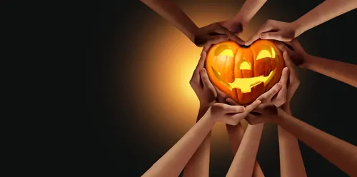 Halloween,Community,Group,And,Pumpkin,Shaped,As,A,Heart,As sudden cardiac arrest facts