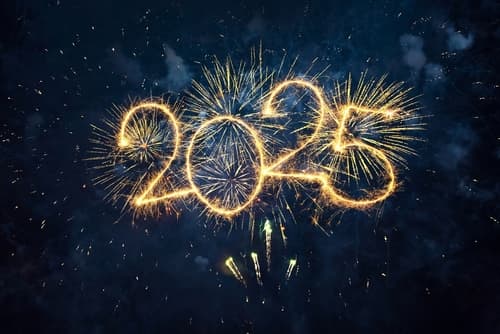 Happy,New,Year,2025.,Beautiful,Creative,Holiday,Web,Banner,Or heart health