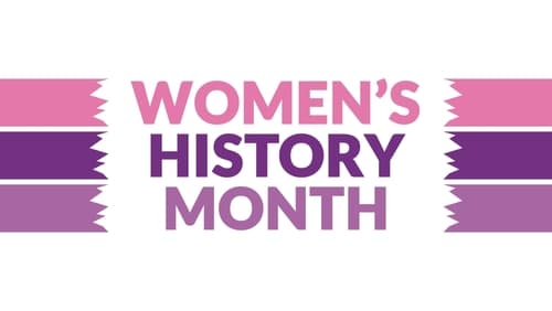 Womens,History,Month,Text,With,Side,Lines,On,A,White women